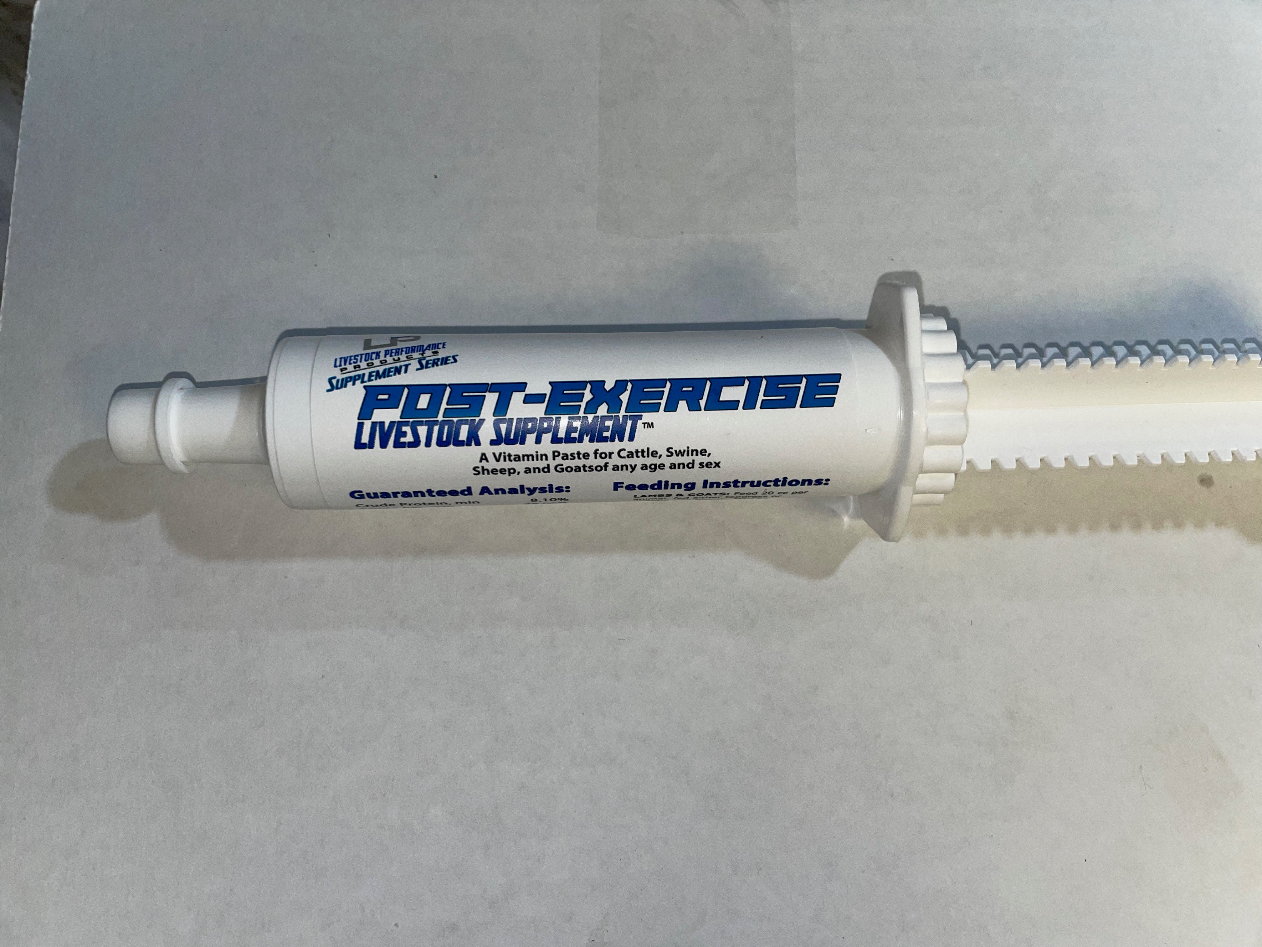 Post Exercise Paste 1 Tube Livestock Performance Products post-exercise-paste-1-tube-livestock-performance-products