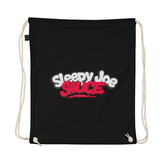 Sleepy Joe Sauce Organic cotton drawstring bag